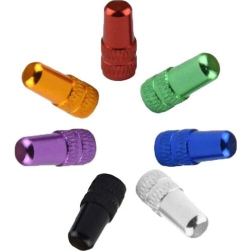 4Pcs Bike Accessories Aluminum Bicycle Tire Valve Cap Presta MTB Bike Inner Tube Valve Cover Fixed Gear Universal Motorcycle Car