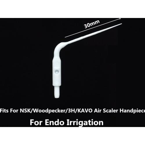 50Pcs Dental Plastic Sonic Powered Endo Irrigation Tips For KaVo NSK Air Scaler Handpiece Irrigator Tip