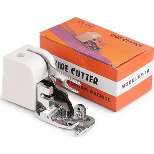 Household Multifunctional Electric Sewing Machine Accessories With Knife Overlock Presser Foot Cutter Overlock Presser Foot