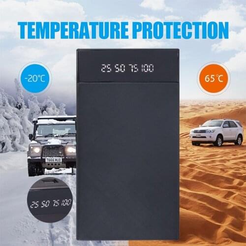 Auto Power Bank 10000mAh 12V Portable Car Jump Starter Car Battery Booster Car Charger Emergency Battery Starting Device