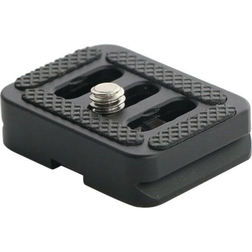 Mini Aluminium Alloy Quick Release Plate Camera Mount Tackle Photography Accessory with 1/4'' Screw, Suitable for SIRUI TY-C10