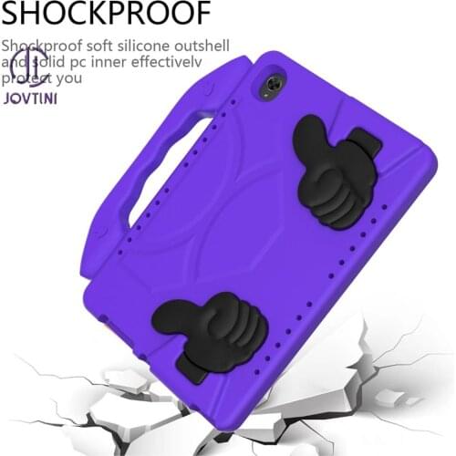 Cover For Huawei Mediapad M5 10.8" Case M5 10 10.8" Kids Shockproof Thumb Stand Tablet Cover For Huawei Mediapad M6 10.8" Case