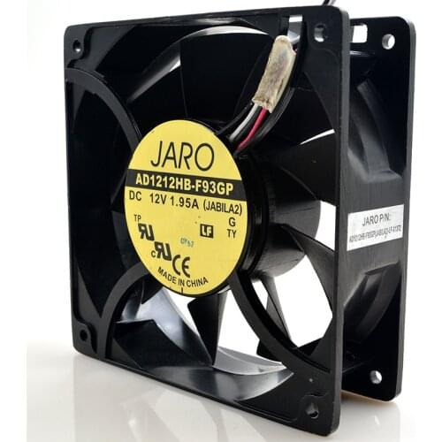 FOR JARO ad 1212 HB-F93gp 12V 1.95 A 12038 12cm Heat dissipation Fan