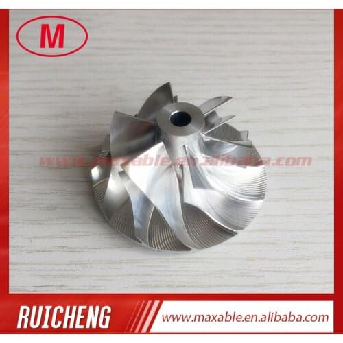 GT15-25 36.39/49.00mm 6+6 blades 702489-0001/5/4 turbo billet/milling/aluminum 2618 compressor wheel for 717478/716213/716665
