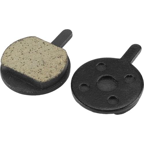 1 Pair Round Long-handled Resin Semi-metallic Lamella Disc Brake Pads Kit for Bicycle Motorcycle Scooter Parts Accessories