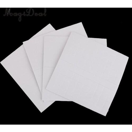 MagiDeal 4 sheet DOUBLE SIDED ADHESIVE FOAM PADS STICKY FIXERS FOR CARD MAKING FOAM TAPE MOUNTING FIXTING PAD 2mm