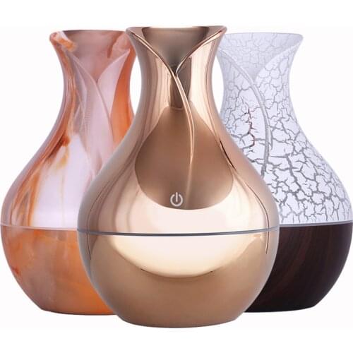 NEW USB Aroma Diffuser Mini Ultrasonic Air Humidifier Wood Grain Atomizer Aromatherapy Essential Oil Diffuser for Home Office