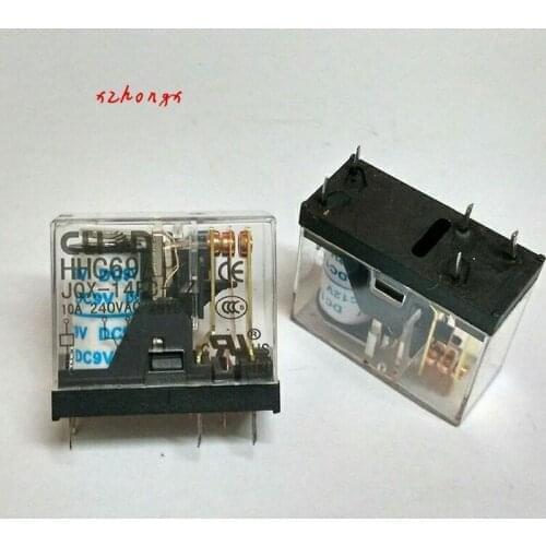 Relay HHC69AJ QX-14FC/1Z DC9V 5 Feet 10A