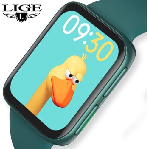 LIGE Smart Watch Men Dial Bluetooth Call Smartwatch Women Music Control Heart Rate Fitness Tracker Watch Sports Clock Bracelet