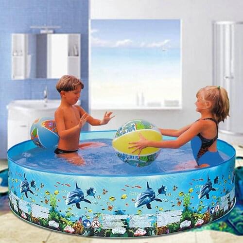 Outdoor Round Children Water Play Swimming Pool Summer Baby Kids Plastic Bathtub High quality PVC material perfect gifts
