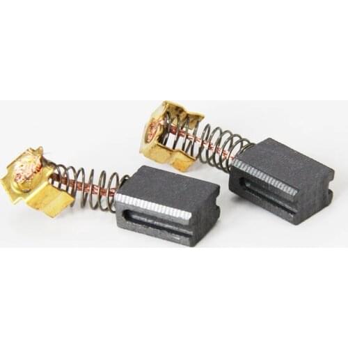 10pcs Carbon Brushes Graphite Brush For Electric Hammer Angle Grinder Accessories ReplacingFor CB406 CB407 CB418 CB419 HP1500