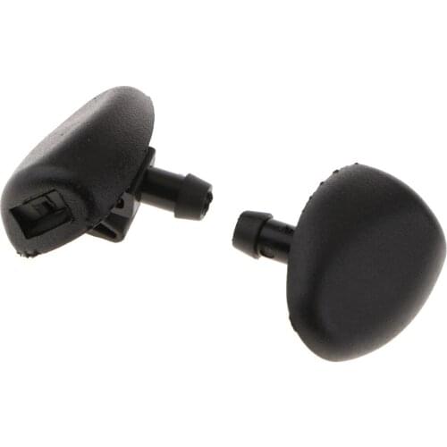 2x Front Windscreen Spray Washer Jets Nozzle Suitrable for 206 407