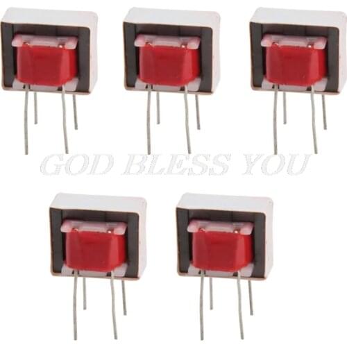 5X Audio Transformers 600:600 Ohm Europe 1:1 EI14 Isolation Transformer Ringing Drop Shipping