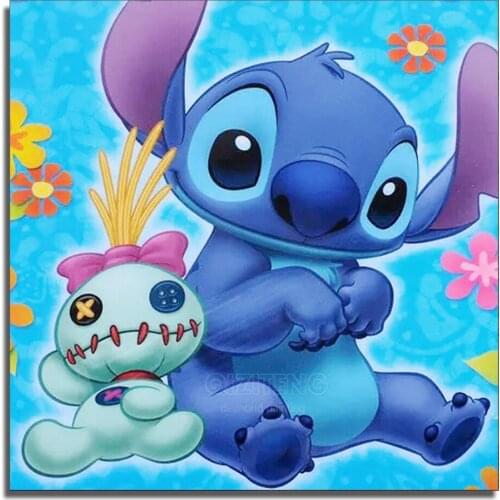 Disney DIY Diamond Painting Little Monster Diamond Embroidery Cross Stitch Full Square/Round Rhinestone Artist Home Decoration