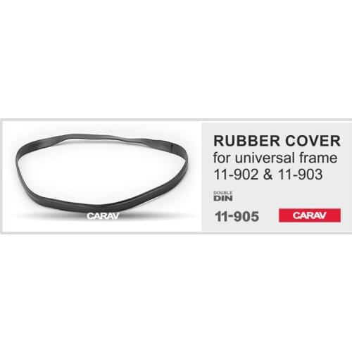 CARAV11-905Car Radio Fascia Panel for Rubber Cover for universal frame11-902&11-903 Stereo Fascia Dash CD Trim Installation Kit