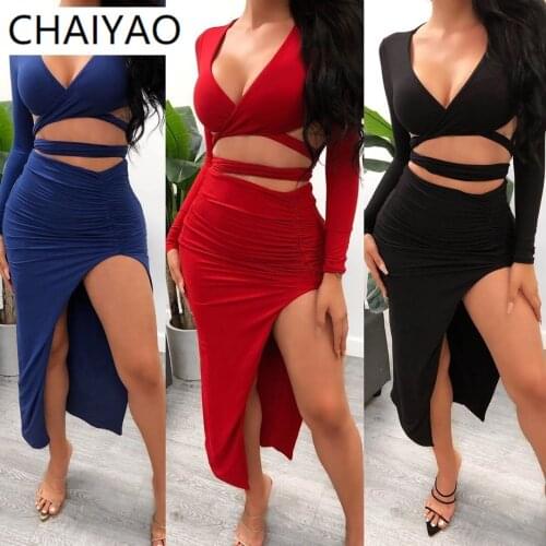 CHAIYAO Fashionable Knitted Dresses