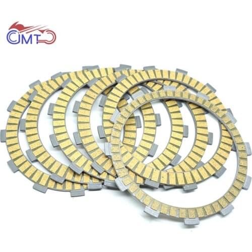 For Honda CB400SF SF V-tec 1999-2004 CBR600F 1987-1998 CBR 600 F Hurricane Fiberous Clutch Friction Disc Plate Kit 6P CB 400