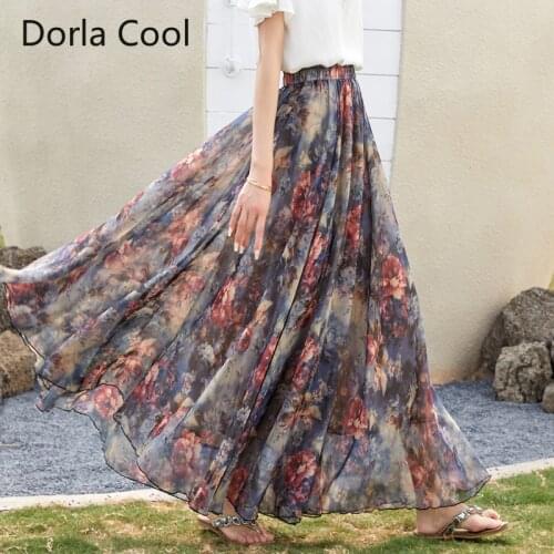DORLA COOL Womens Beach Skirts