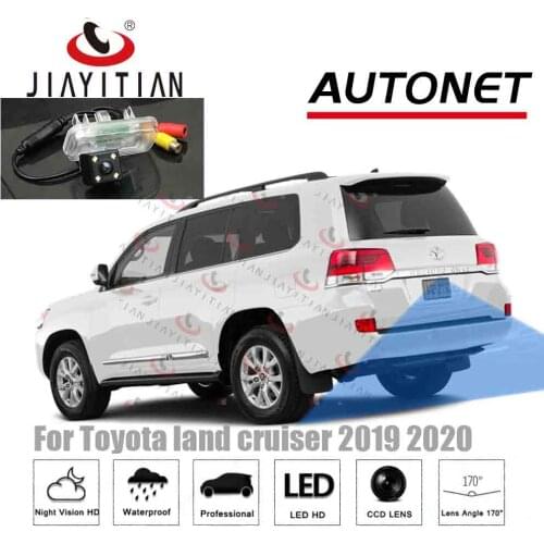 JiaYiTian car Rear View Camera For Toyota Land Cruiser v8 2019 new Land Cruiser 2019 CCD/Reverse Camera/license plate Camera