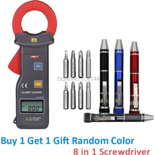 Multifunction High Sensitivity Leakage Current Tester Clamp Meter UNI-T UT251C w/99 Data Logging Ammeter Multitester