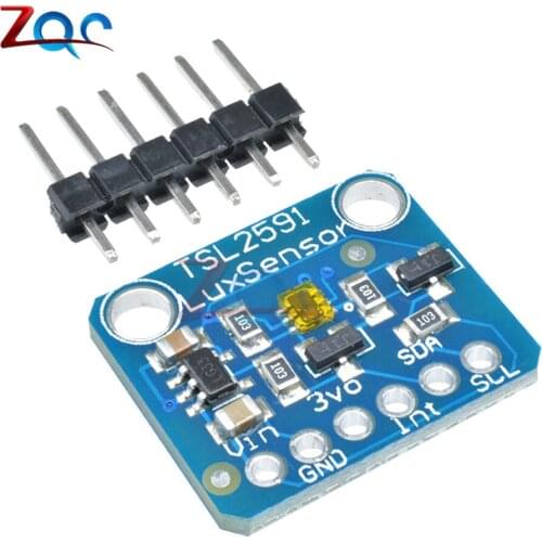 TSL2591 TSL25911FN Light Sensor Breakout module High Dynamic Range Digital Light Sensor Optical Sensor Development Tools Board