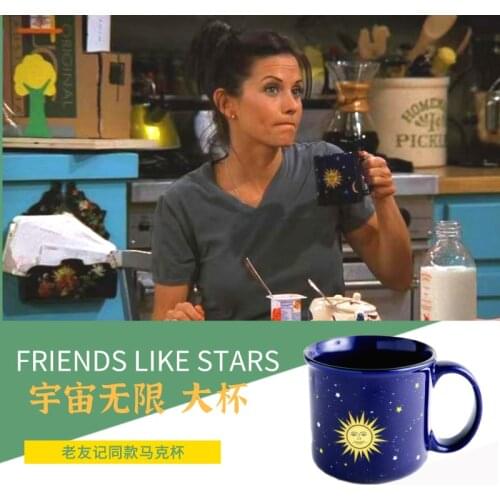 New 400ML Friends TV Show Series Ceramic Coffee Tea Cup Mug Friends Like Stars