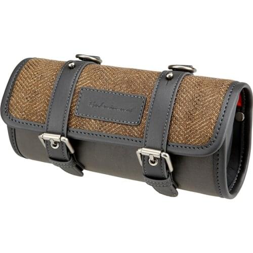 Roshweel 13926 Cycling Bike Bicycle Vintage Saddle Bag Tail Rear Pack Pannier With Shoulder Strap