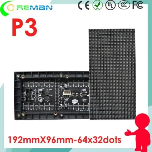 High brightness window led sign led screen p3 p2 p4 / cheap price 32x64 96mmx192mm led smd module smd2121 smd2020 blakc led