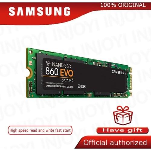SAMSUNG SSD 860 EVO M.2 2280 SATA 1TB 500GB 250GB Internal Solid State Disk Hard Drive HDD M2 Laptop Desktop PC TLC PCLe M.2