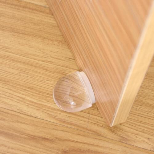 1Pc Door Stopper No Need Punch Transparent Self Adhesive Door Holder Door Stop For Home Protect Walls And Furniture Accessories