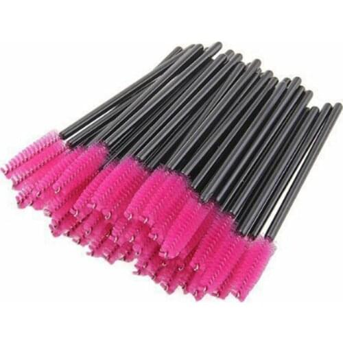 50Pcs Make Up Brushes Eyelash Brush Disposable Mascara Wands Applicator Eye lashes Cosmetic Brushes For Makeup Tool