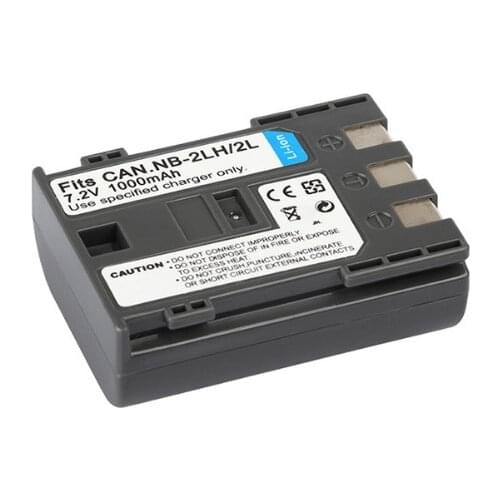 NB-2LH batteries NB2LH 2LH 2L NB-2L NB-2L Camera Battery for Canon EOS 400D S80 S70 S50 S60 350D G7 G9 Kiss N X Rebel