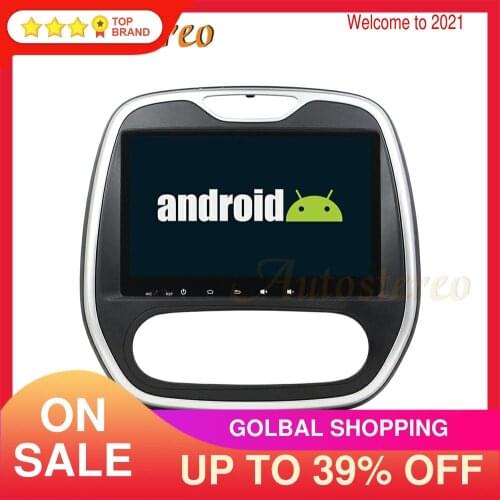 Android 9.0 Car Head Unit GPS Navigation For Renault Capture MT CLIO 2011-2016 Stereo Multimedia Player Auto Radio No DVD Player