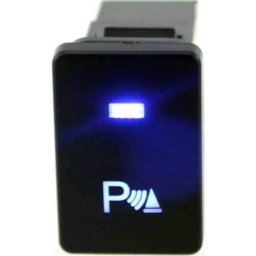 12V Car Switch Parking Pattern Push Button with 15cm Cable for Toyota Camry Yaris Highlander Prius Ralink Corolla Vios Reiz