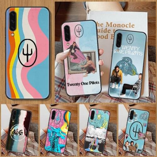 SCALED AND ICY Twenty One Pilots Phone Case For Samsung Galaxy A 10 12 20E 21S 30 32 40 50 51 52 70 71 72 5 6 7 2016 2018 black