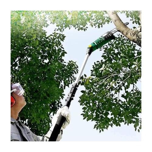 High Quality Electric High-altitude Chain Saw Telescopic Pruning Shears Fruit Tree Scissors Chainsaw 600W 220v/50HZ 10m/s