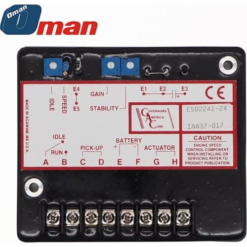 ESD2241-24 Diesel generator set speed control board Original made in American