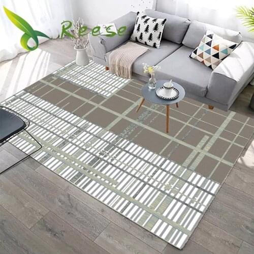 Nordic Ins Style Geometric Living Room Carpets Home Bedroom Bedside Blanket Area Rug Large Soft Study Room Teppich Rugs Floor