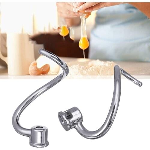 Stainless Steel Hook Electric Mixer parts for Ksmc7Qdh 5Ksm7580X for Mixers Bread Maker Tools