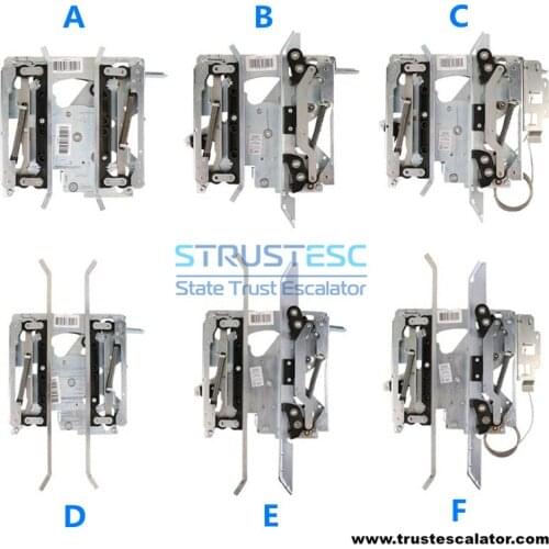 KM601500G15 KM601500G13 STRUSTESC KLD11000/KLD11100 Elevator AMD/300 Door Vane Long/Short W/WO Lock/Bracket