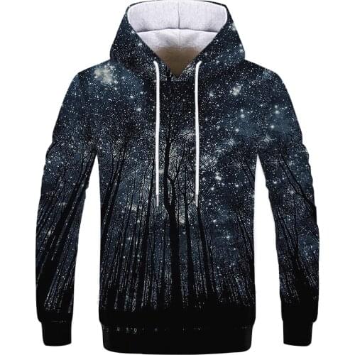 Space Galaxy Hoodies Men/Women Sweatshirt Hooded 3d Brand Clothing Cap Hoody Print Paisley Nebula Jacket