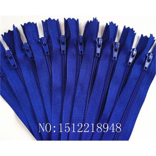 10pcs (12 Inch) 30cm deep blue Nylon Coil Zippers Tailor Sewer Craft Crafters &FGDQRS #3 Closed End