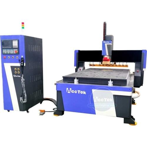 Fast speed 3 axis ATC Cnc Router 1325 Automatic tool changer 8 pcs for 3d carving cnc for wood door cabinet