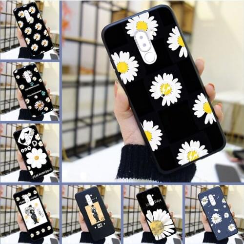 Back Cover For Huawei Honor 4C 5C 6C 6A Pro Daisy Flower White Floral Soft Silicone Phone Case For Huawei Honor 4X 5A 5X 6 6X