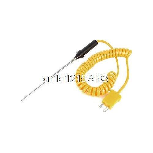100mm Length K Type 3mm Dia Probe Temprature Measure Sensor Thermocouple