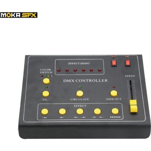 DMX fire machine controller mini dmx 512 controller Switch Button Effect Demo for dmx flame machine