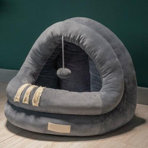 Cat Nest Winter Warm Winter Kennel Four Seasons Universal Cat Closed House Yurt Villa Pet Supplies pet bed pet tent pet beds