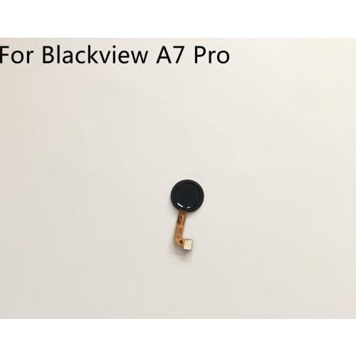 Used HOME Main Button With Flex Cable FPC For Blackview A7 Pro MTK6737 5.0" 1280x720 Free Shipping + Tracking Number