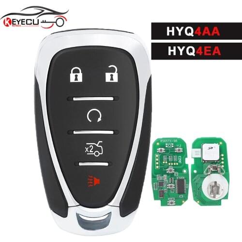 KEYECU Smart Remote Key 315MHz 433MHz ID46 for Chevrolet Cruze Malibu Camaro FCC: HYQ4EA ,HYQ4AA P/N:13508769