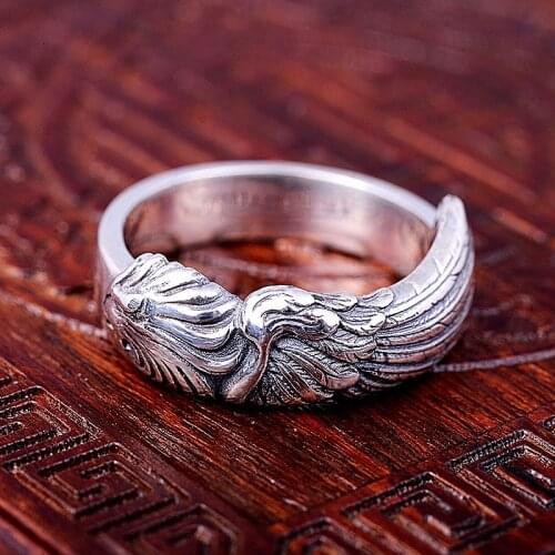 Game FF8 FANTASY VIII FINAL Lionheart Lion 925 Sterling Silver Ring Band For Men Jewelry FFVIII Cosplay Props Gifts For Boys